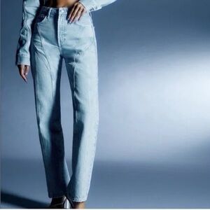 ZARA STRAIGHT LEG JEANS